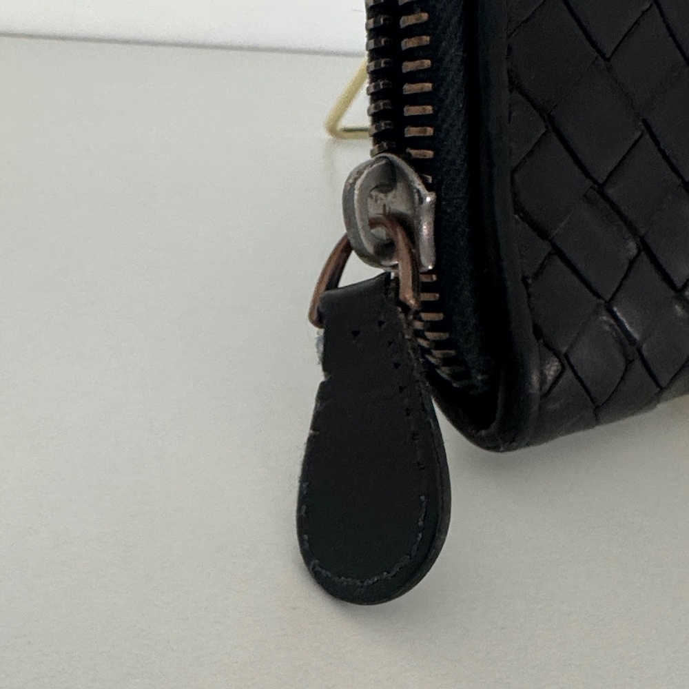 Bottega Veneta Black Zippy Long Wallet Women’s - Picture 3 of 14